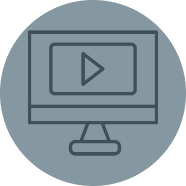 seo modern simgesinin vektör illüstrasyonu