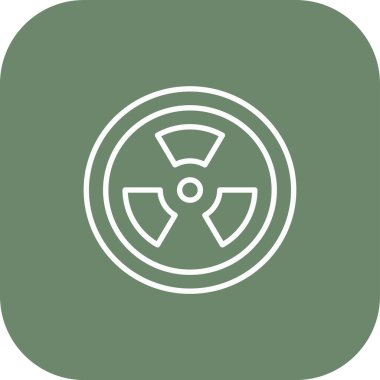 vektör radyasyon simgesi illüstrasyonu