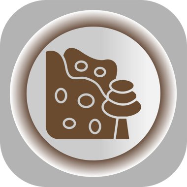 çikolata simge vektör çizim