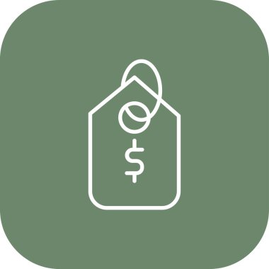 Soyut arkaplanda emlak simgesi izole edildi