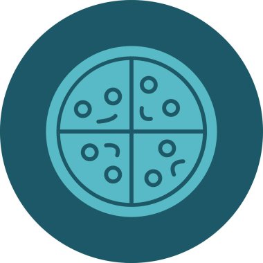 Gıda simgesinin vektör illüstrasyonu