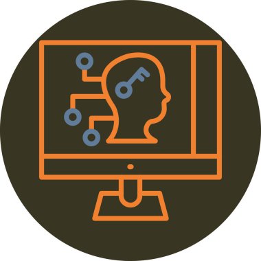 seo modern simgesinin vektör illüstrasyonu