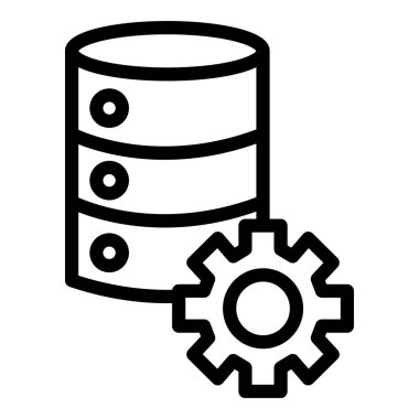 sunucu simgesi çizimi