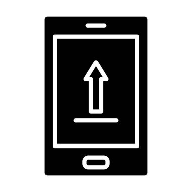 mobil simge vektör illüstrasyonu