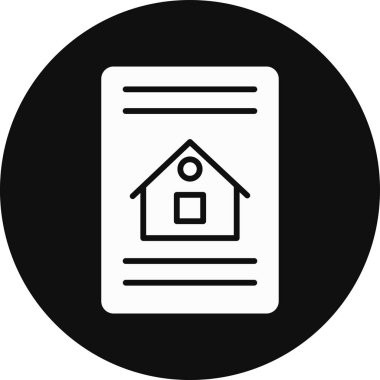 Ev. Web simgesi basit tasarım