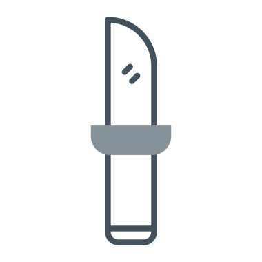 Boya silindiri ikonu. İnce çizgi tarzı. vektör illüstrasyonu.