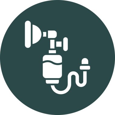 Bir b eksikliği simgesinin vektör çizimi