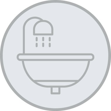 Banyo kase simgesi, taslak biçimi