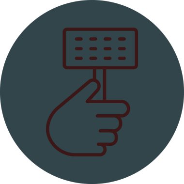 Gıda simgesinin vektör illüstrasyonu