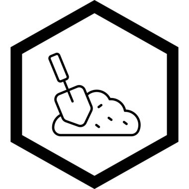 Gıda simgesinin vektör illüstrasyonu