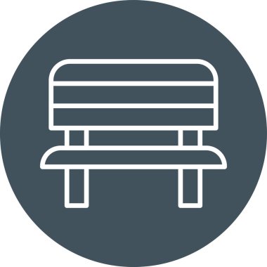 kanepe vektör simgesi modern basit illüstrasyon