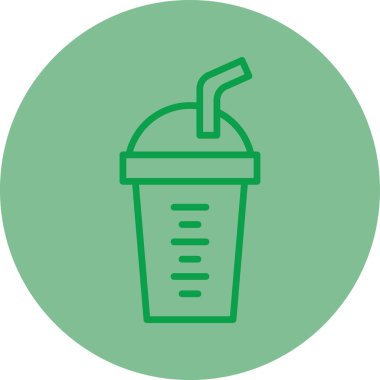 içecek simgesinin vektör illüstrasyonu