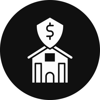 Ev. Web simgesi basit illüstrasyon