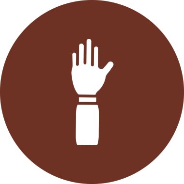 Bir insan simgesinin vektör illüstrasyonu