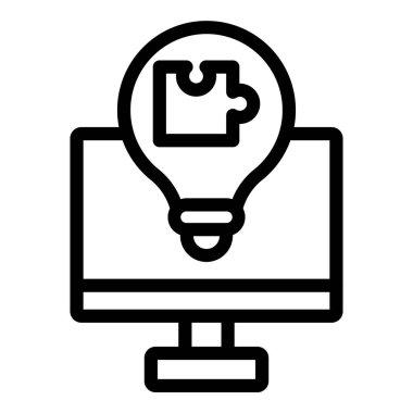 bilgisayar simgesi, vektör illüstrasyonu