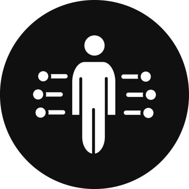 insanlar simge vektör illüstrasyonu