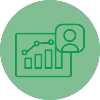 Seo simgesinin vektör illüstrasyonu