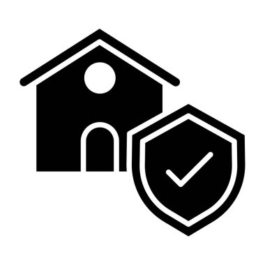 ev simgesi, vektör illüstrasyonu