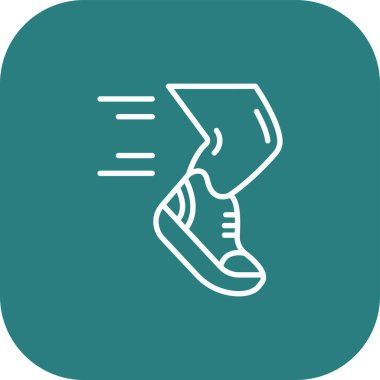 Eşsiz çorap kabartma vektör simgesi