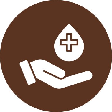 kan bağışı vektör simgesi