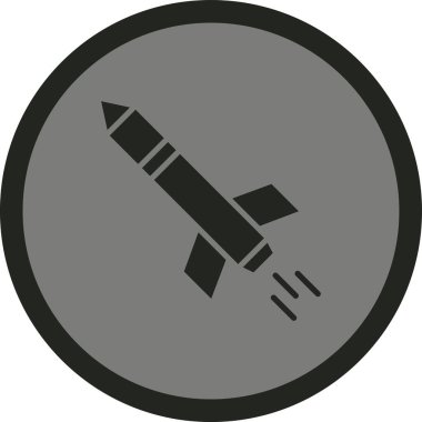 Moda biçimi izole edilmiş arkaplanda roket simgesi