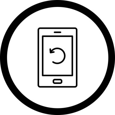 mobil simge vektör illüstrasyonu