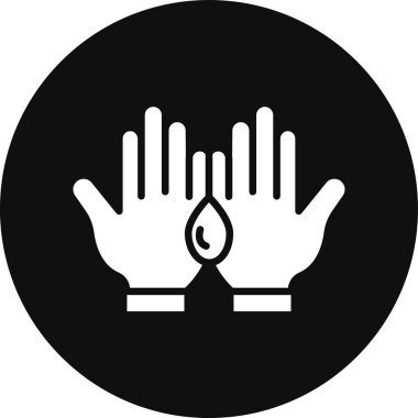 Mum tutan bir elin vektör çizimi