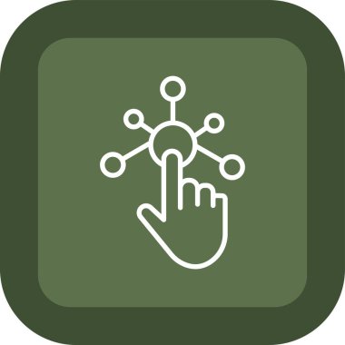 Seo simgesinin vektör illüstrasyonu