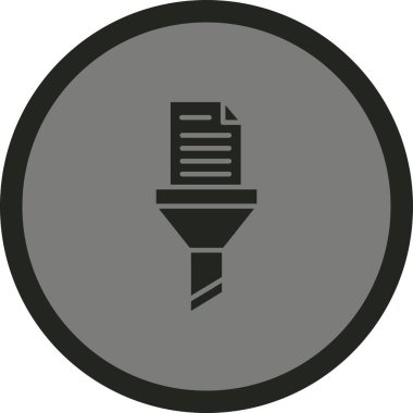 Modern oto tamir simgesinin vektör illüstrasyonu