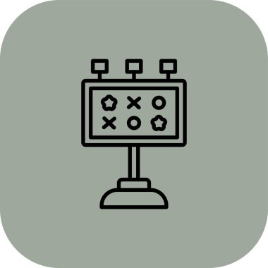 Benzersiz Lcd vektör simgesi