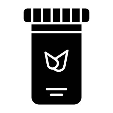 Bir hapın basit vektör illüstrasyonu