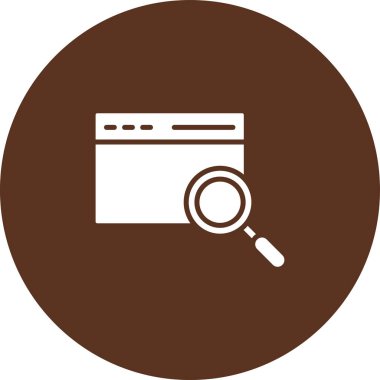 Ağ simgesi. Haritanın basit illüstrasyonu