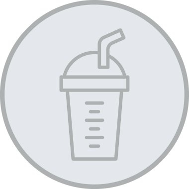 içecek bardağı simgesi ana hatlarıyla