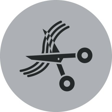 Saw simgesi, vektör illüstrasyonu