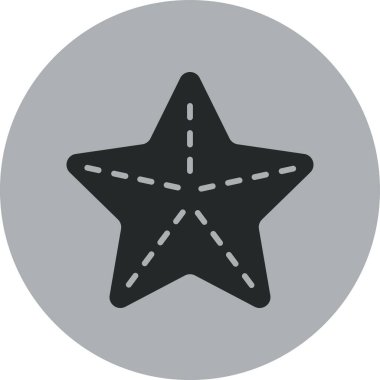 yıldız simgesi vektör illüstrasyonu