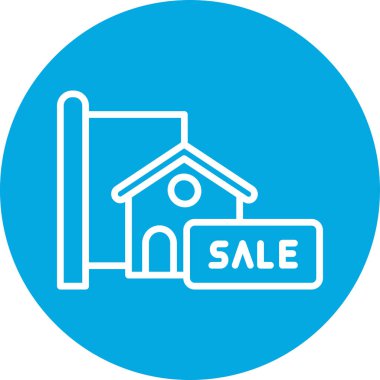 Satış. Web simgesi vektör illüstrasyonu