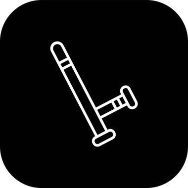 Modern b 'nin vektör illüstrasyonu eksik simgesi