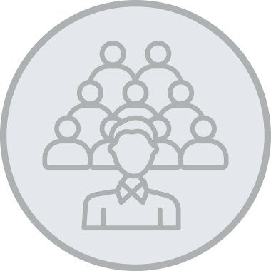 insanlar simge vektör illüstrasyonu