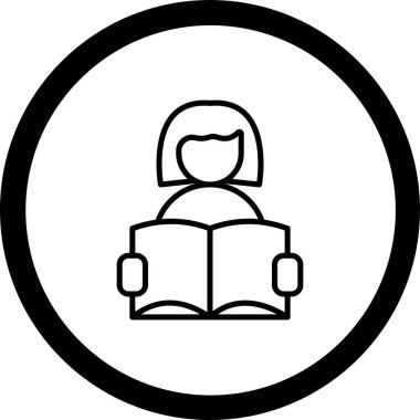 Eğitim simgesinin vektör illüstrasyonu