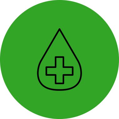 Kişisel ve ticari kullanım için tıbbi simge vektör.