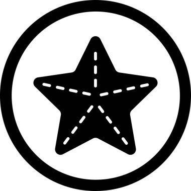 yıldız simgesi vektör illüstrasyonu