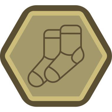 ayak ikonu vektör illüstrasyonu