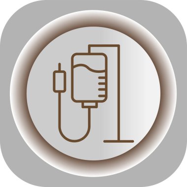 Eşsiz elektrik kablo vektör çizgisi simgesi