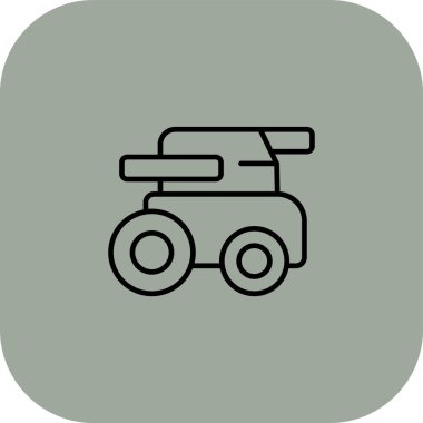 Modern simgenin vektör illüstrasyonu