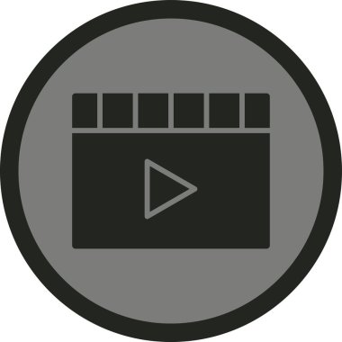 Oynatma düğmesi vektör çizimi