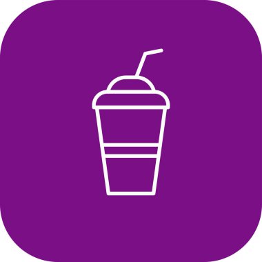 içki ikonu vektör illüstrasyonu