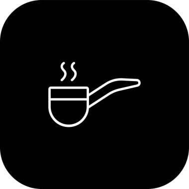 vektör çay simgesi illüstrasyonu