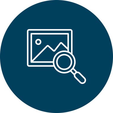 seo modern simgesinin vektör illüstrasyonu