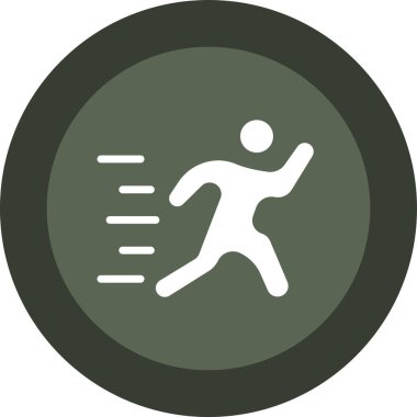 Sırt çantalı bir adamın vektör çizimi