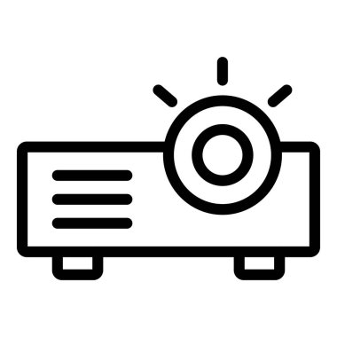 kamera simgesi vektör illüstrasyonu